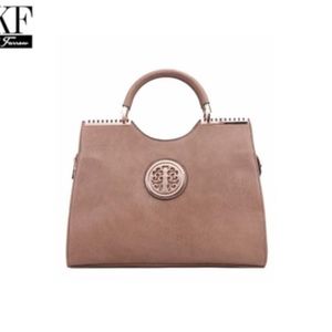 MKF HAMILTON Taupe Handbag Satchel Vegan Mia K Farrow